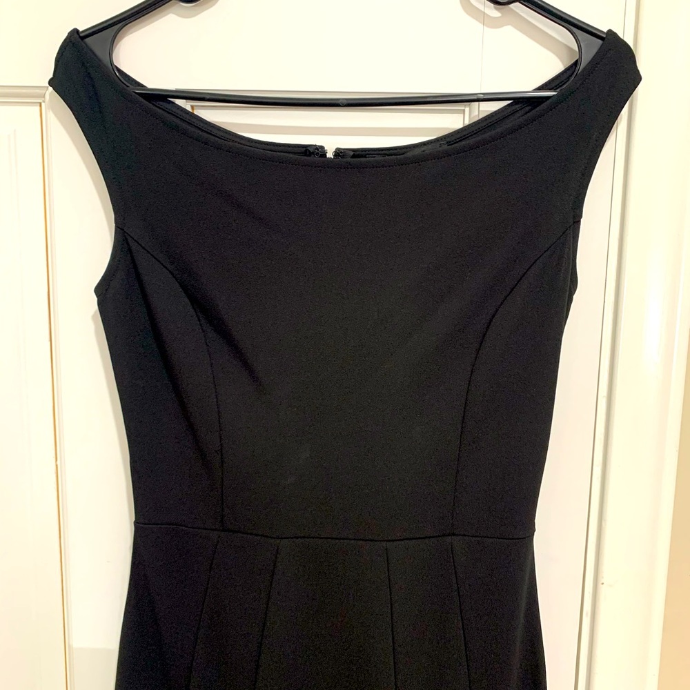 Black evening gown